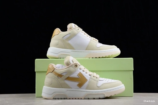 Of Out Office O-W Leather Sneakers Low-top 1206